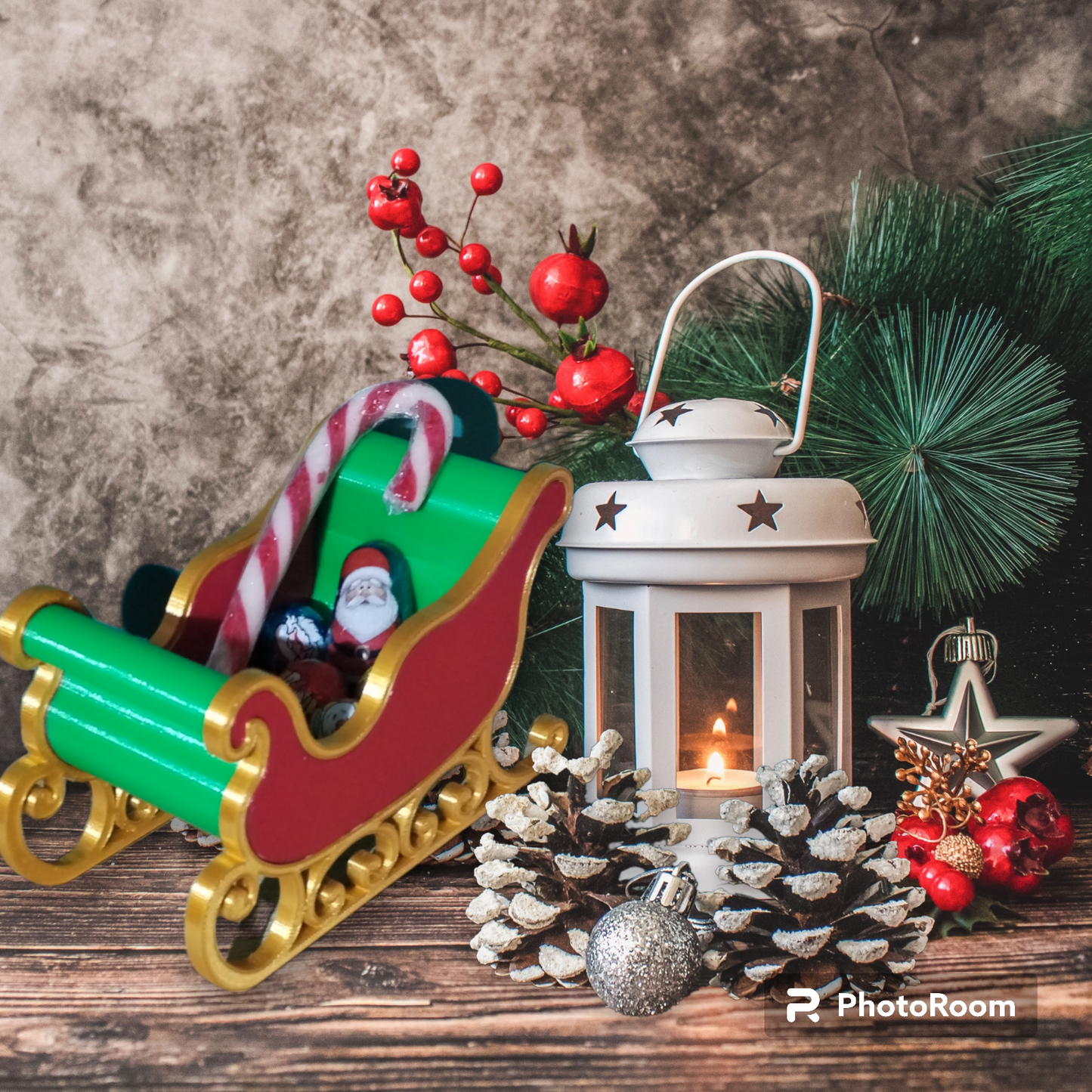 Traineau de Noël